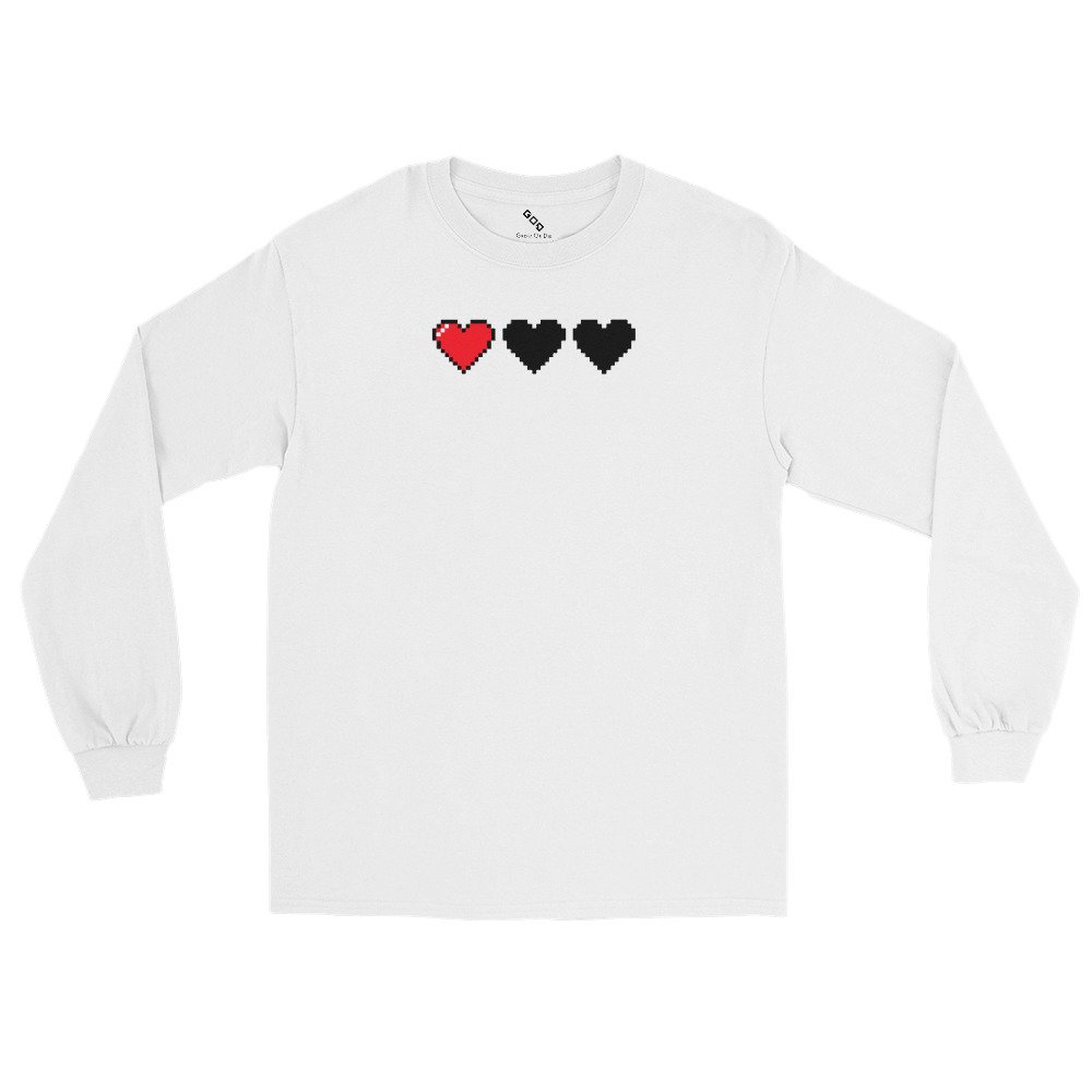 0HP White Long Sleeve Shirt