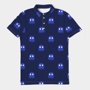 Blue Pixel Phantom Polo